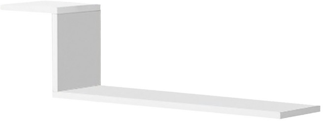 4MERIT 階梯型牆壁置物架, 白色