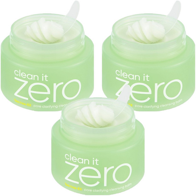 바닐라코 클린 잇 제로 포어 클래리파잉 클렌징 밤, 100ml, 3개