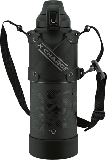 ZOJIRUSHI 象印 運動防碰撞保溫瓶, 黑色, 1L, 1個