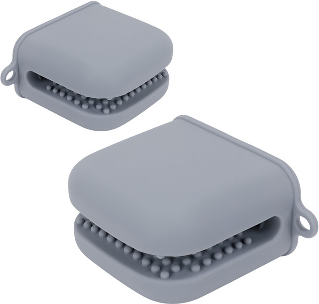 코멧 키친 실리콘 내열 손잡이, 그레이, 1개