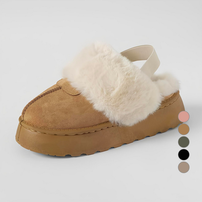 착한구두 여성용 포븐 퍼안감 밴딩 어그 슬리퍼 WTSDR4f206