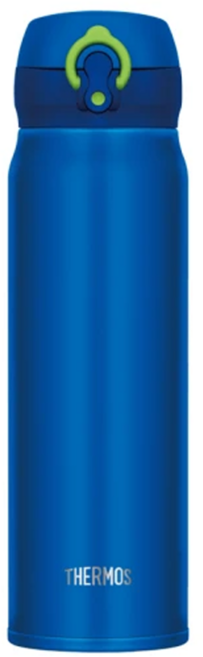 THERMOS 膳魔師輕量不銹鋼彈蓋保溫杯 冷熱皆宜 一鍵開啟, 漸層藍, 600ml, 1個