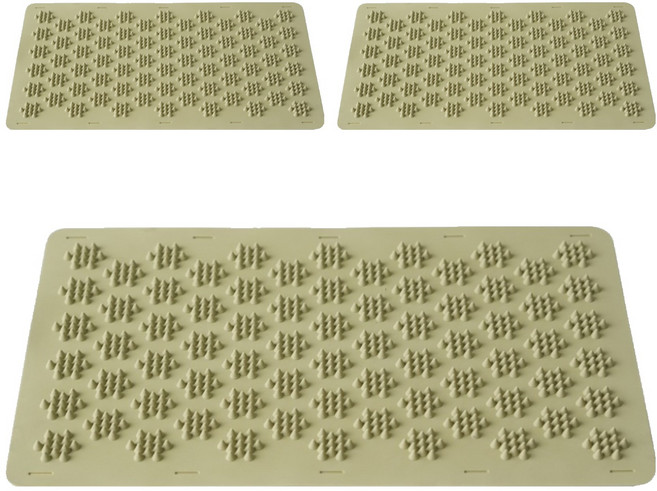 바로스파인 스파크 매트 350 x 540 mm, 3개, 린넨베이지