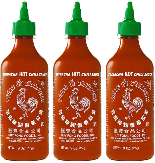 허이펑 스리라차 핫 칠리 시즈닝, 255g, 3개