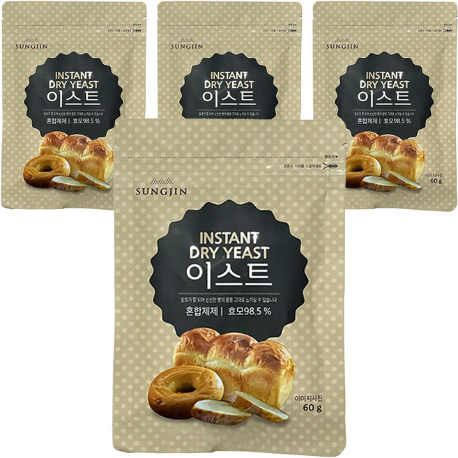 성진 이스트, 60g, 4개