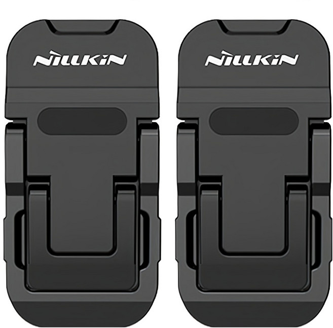 NILLKIN 優耐 Plus 便攜支架 黑色 多角度可調 筆電散熱支架, 1組