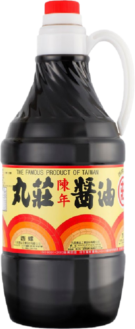 丸莊醬油 陳年醬油 為豆麥釀造 口味甘醇 不含防腐劑, 1.6L, 1瓶