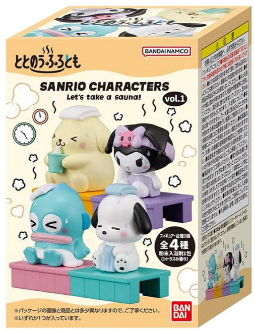 BANDAI SANRIO 沐浴劑 + 玩具 人魚漢頓 6歲以上適用, 25g, 1組