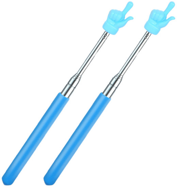 스타리움 집중 손가락 지시봉 포인터, 블루, 2개
