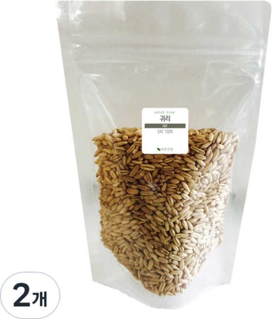 세정물산 볶은 귀리, 600g, 2개