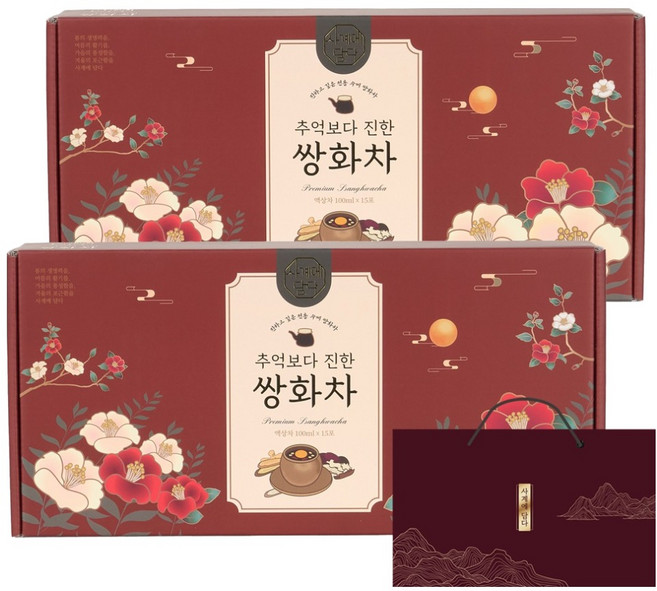 사계에담다 추억보다 진한 쌍화차, 100ml, 15개입, 2박스