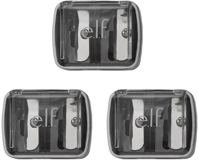elf . 듀얼 펜슬 샤프너, 3개