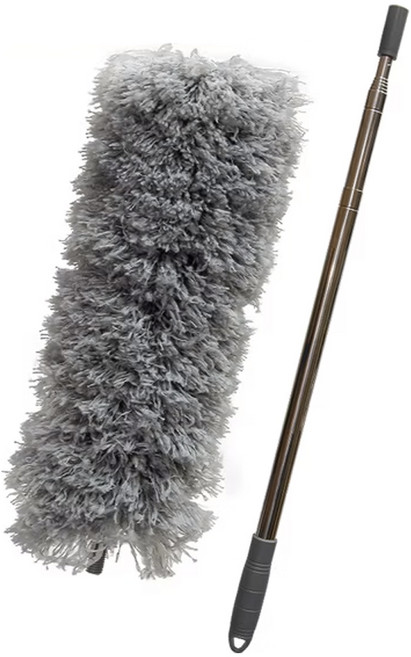 奇麗屋 天外灰仙除塵撢 伸縮式不鏽鋼桿身 可彎曲, 1支