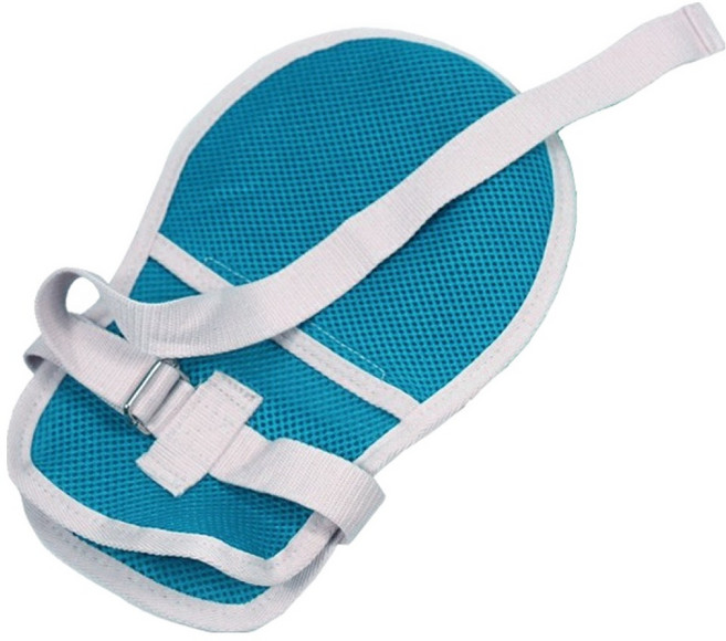 메디코 치매장갑 겸용 손목억제대 메쉬형 MK-8101 하늘색, 1개