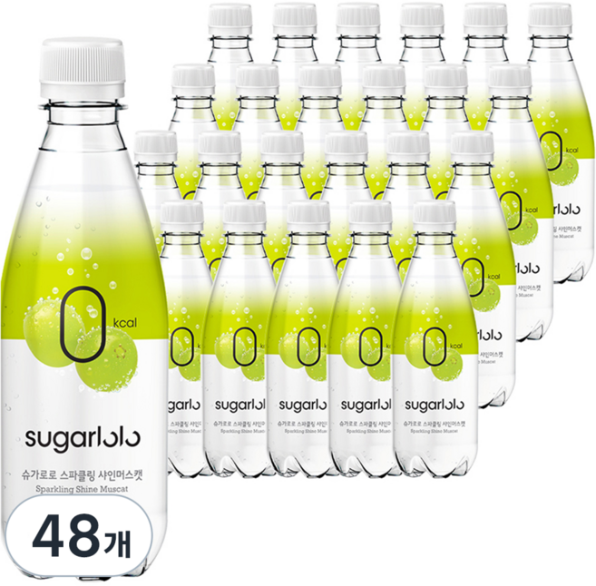 슈가로로 스파클링 샤인머스캣, 350ml, 48개