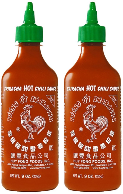 匯豐食品 SRIRACHA 是拉差香甜辣椒醬, 255g, 2瓶