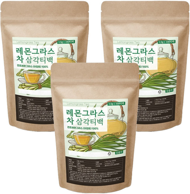 조은약초 레몬그라스 차, 1.5g, 100개입, 3개