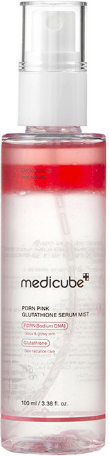 medicube PDRN 粉紅穀胱甘肽精華噴霧, 1個, 100ml