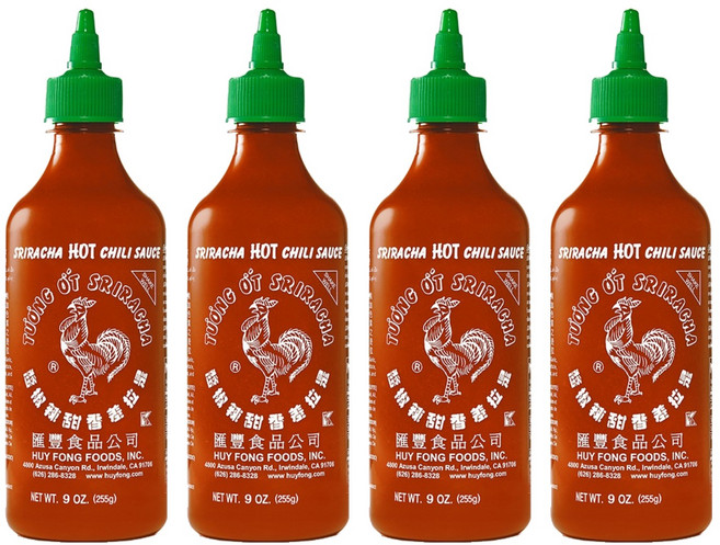 허이펑 스리라차 핫 칠리 시즈닝, 255g, 4개