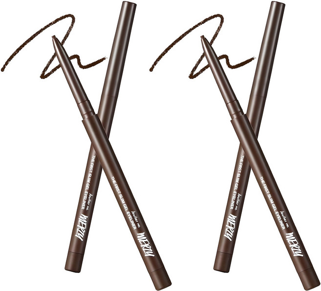 머지 더 퍼스트 슬림 젤 아이라이너 0.05g, GS3브론즈오팔, 2개