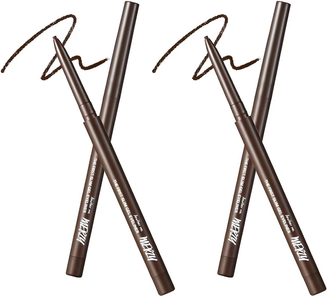 머지 더 퍼스트 슬림 젤 아이라이너 0.05g, GS3브론즈오팔, 2개 - 쿠팡