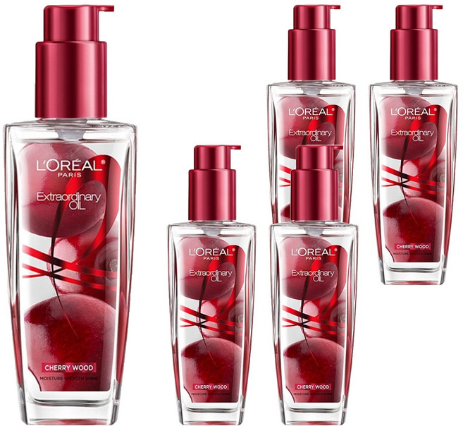 로레알파리 엑스트라오디네리 헤어오일 체리 우드, 100ml, 5개