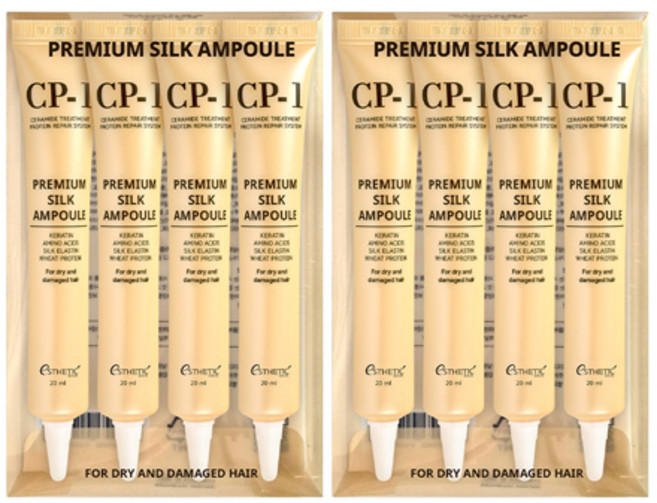 CP-1 頂級蠶絲蛋白護髮安瓶 4入, 20ml, 2個