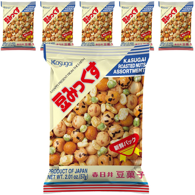 카슈가이 마메믹스 과자, 57g, 6개