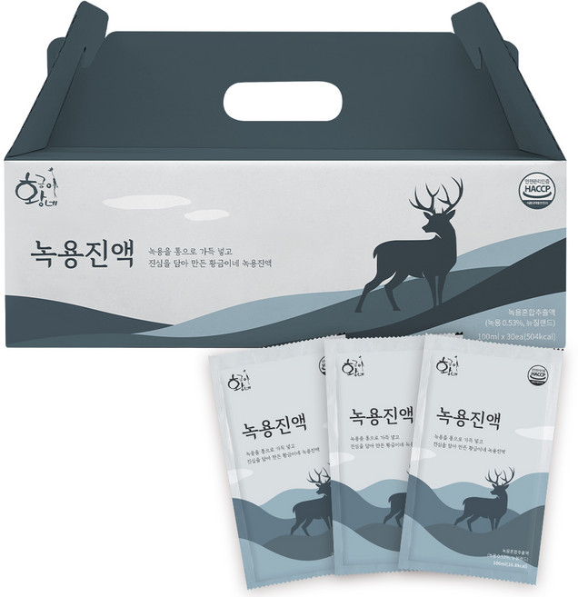 황금이네 녹용진액 30p, 3L, 1개