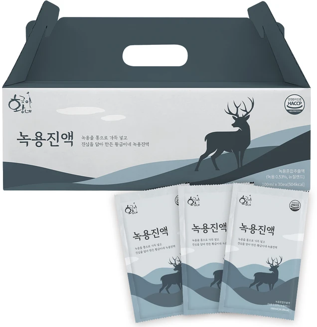 황금이네 녹용진액 30p, 3L, 1개 - 쿠팡
