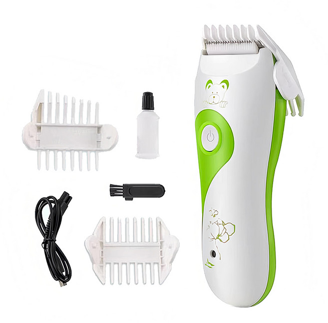 AHOYE 靜音兒童安全電動理髮器, 單一商品