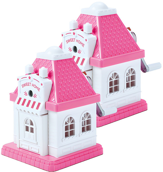 카파맥스 월드카파 연필깎이, 분홍, 2개