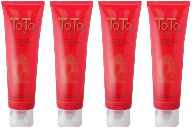 토토젤 바디 마사지 젤, 100ml, 4개