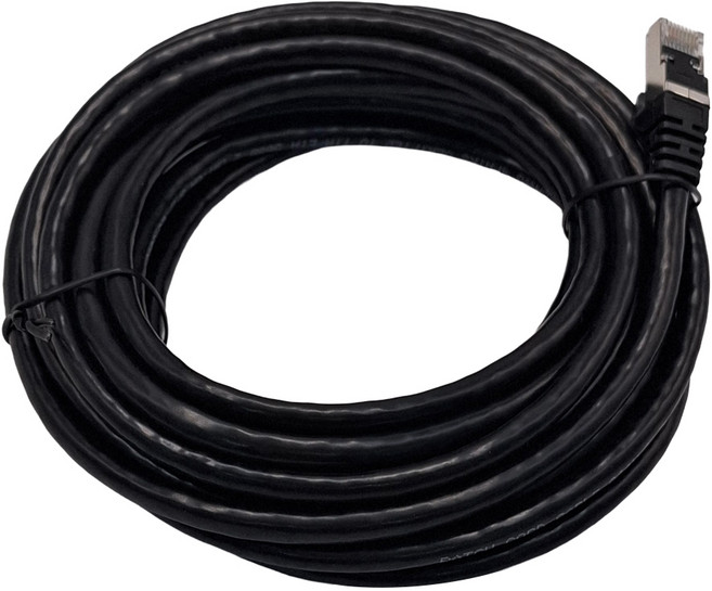POLYWELL 寶利威爾 CAT6A 高速網路線 10Gbps RJ45 福祿克認證 PW15-W58-P050, 5m, 黑色, 1條