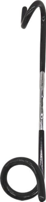 KZM OUTDOOR 2WAY 多功能營燈掛勾 適用管徑:16-32mm, 黑色, 1個