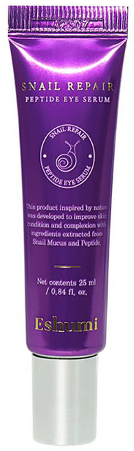 ESHUMI 電熨斗滾珠撫紋眼霜 蝸牛胜肽, 25ml, 1條