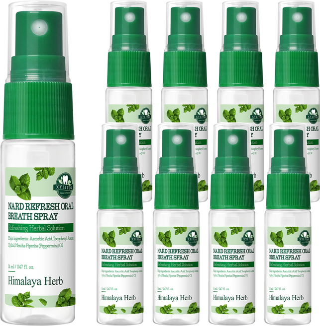 나드 리프레쉬 구강 스프레이, 14ml, 9개
