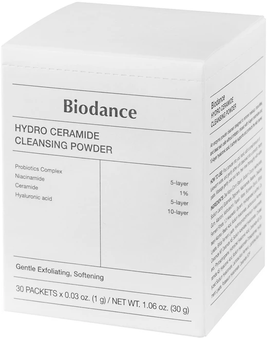 바이오던스 하이드로 세라마이드 클렌징 파우더 30p, 1개 - 쿠팡