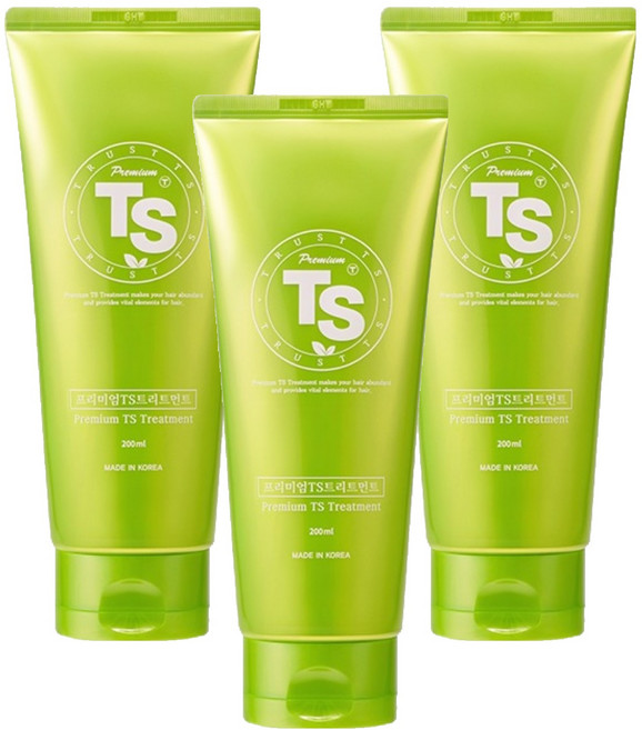 TS 프리미엄 헤어 트리트먼트, 200ml, 3개