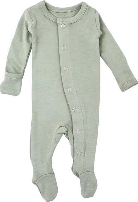L'ovedbaby 有機棉壓扣款包手腳連身衣 (0-3個月) GOTS認證有機棉