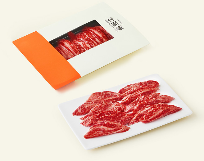 우미학 한우 1++등급 갈비살 구이용 (냉장), 200g, 1개