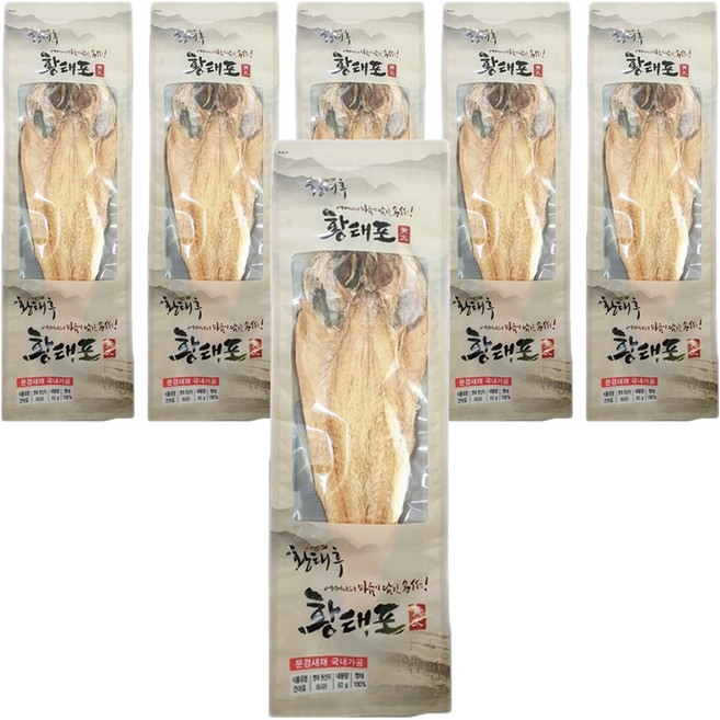 황태후 황태포, 60g, 6개