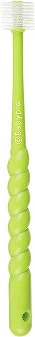 예꼬맘 360도 2단계 유아 칫솔, 그린, 1개입, 1개