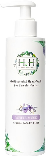 HH 草本新淨界 女性私密衣物抗菌手洗精 白麝香 蛋白質酵素瓦解血漬 乳酸益菌配方 含護手保濕因子, 200ml, 1瓶
