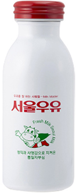 서울우유 레트로 보온 보냉 텀블러, 슈퍼카우보이, 350ml, 1개