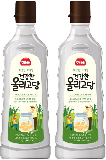해표 건강한 올리고당, 1.2kg, 2개