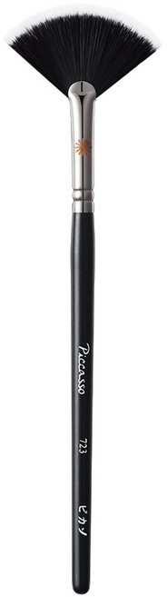 피카소 팬 파우더 브러쉬 723, 혼합 색상, 1개