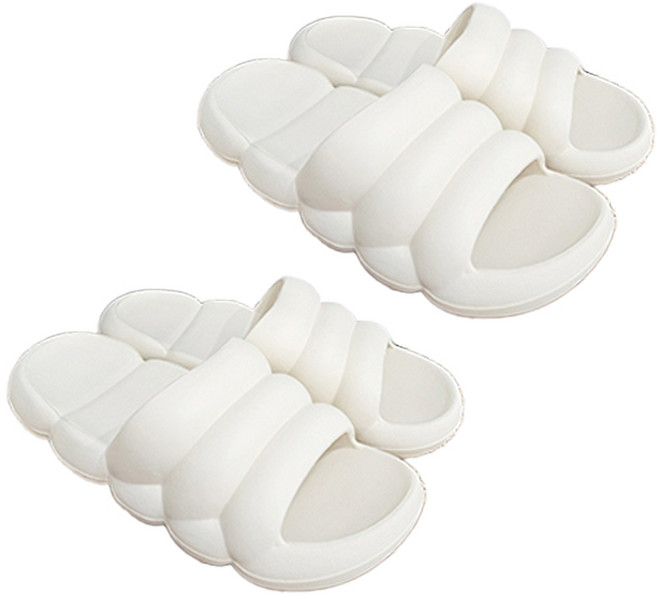 힐링스팟 구름슬리퍼, 아이보리, 2세트