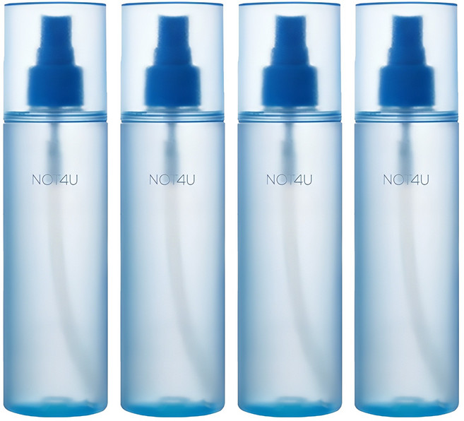 낫포유 클리어 바디 미스트, 200ml, 4개