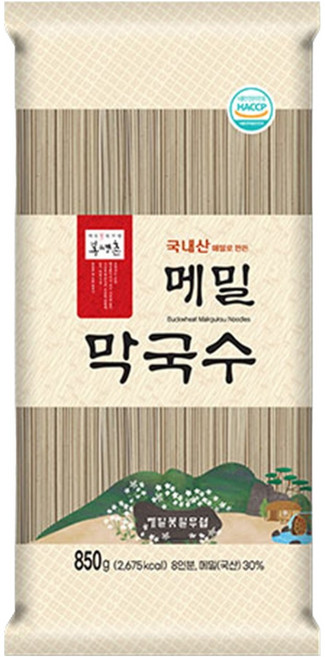 봉평촌 메밀막국수, 850g, 1개